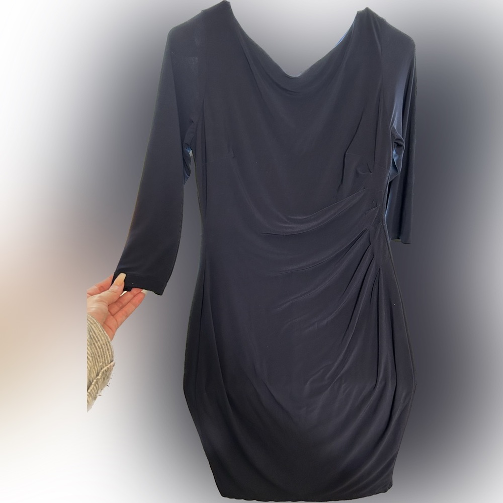 RALPH LAUREN double-lined body-con dress
